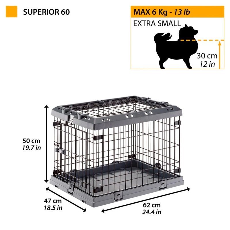 Ferplast Superior 60 box pieghevole