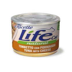 Life Cat Tonnetto con Formaggio e spinaci 150g umido gatto