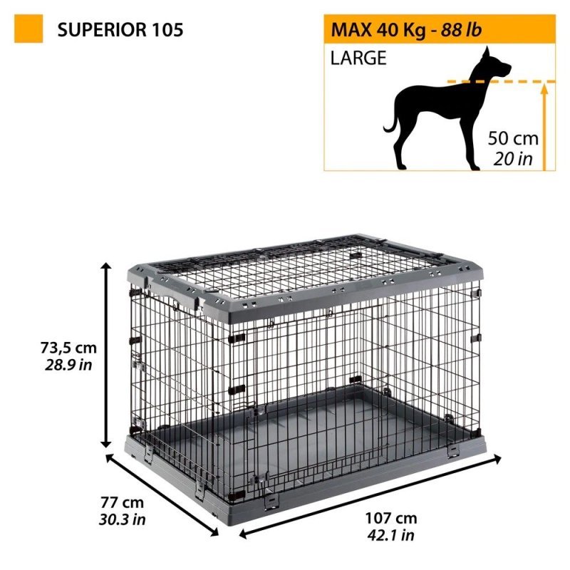 Ferplast Superior 105 box pieghevole