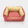 Dog Line Cuccia Spike in cotone bicolore per cani
