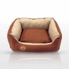 Dog Line Cuccia Spike in cotone bicolore per cani