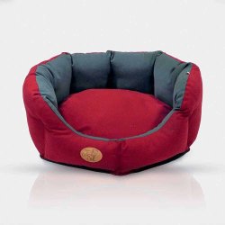 Dog Line Cuccia Leon in cotone bicolore per cani