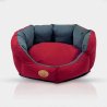 Dog Line Cuccia Leon in cotone bicolore per cani