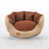 Dog Line Cuccia Leon in cotone bicolore per cani