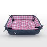 Dog Line Cuccia Cuscino Livia in cotone per cani
