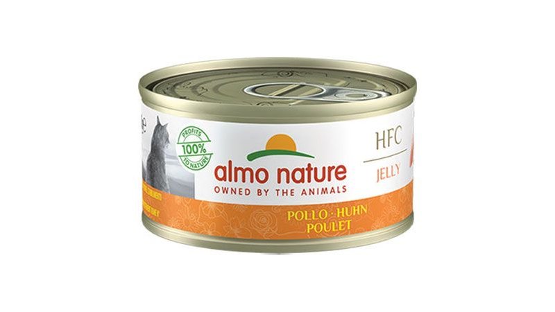 Almo Nature HFC Jelly Pollo 70g umido gatto