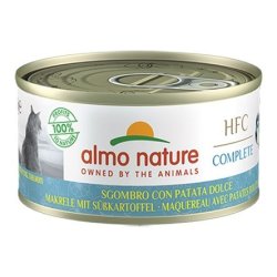 Almo Nature HFC Complete Sgombro con patata dolce 70g umido gatto