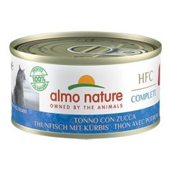 Almo Nature HFC Complete Tonno con zucca 70g umido gatto