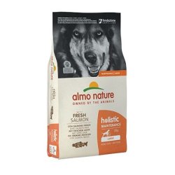 Almo Nature Holistic Salmone adult Large 12kg crocchette cane
