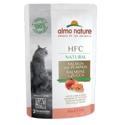 Almo Nature HFC Natural Salmone e Zucca 55g busta gatto