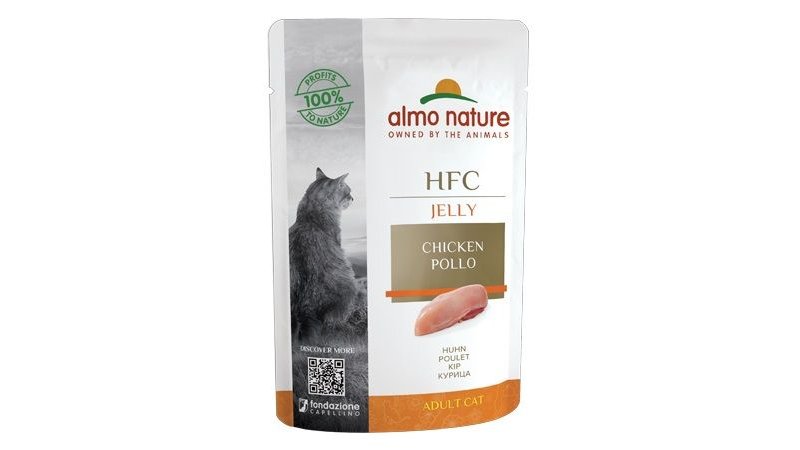 Almo Nature HFC Jelly Pollo 55g busta gatto