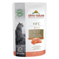 Almo Nature HFC Jelly Salmone 55g busta gatto