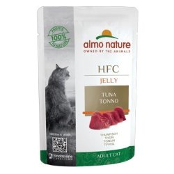 Almo Nature HFC Jelly Tonno 55g busta gatto