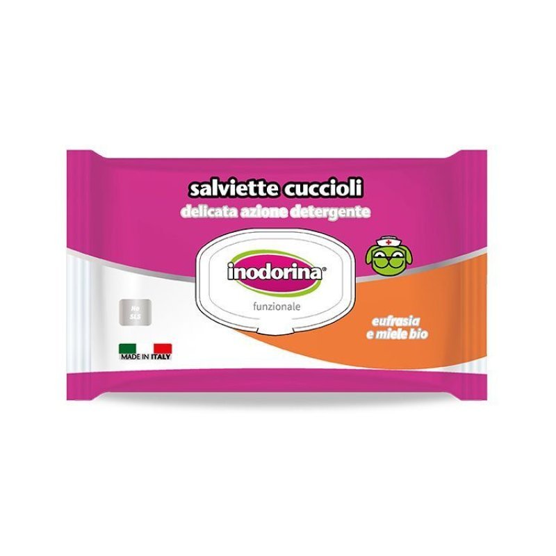 Inodorina Refresh Funzionali salviette cuccioli 40pz