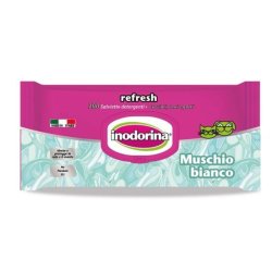 Inodorina Refresh al Muschio Bianco salviette detergenti 100pz