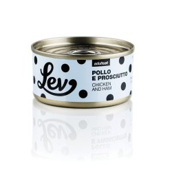 Lev Pollo e Prosciutto 70g umido gatto