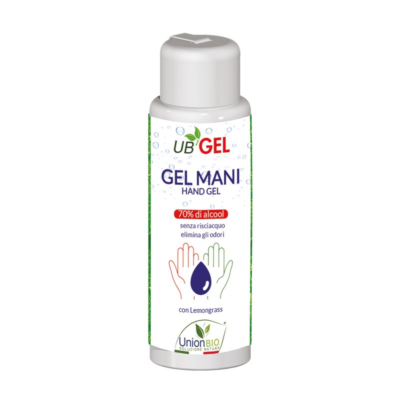 UB Gel 250ml igienizzante mani 70% alcool