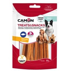 Camon Strips di Salmone a Spirale 80g snack per cane
