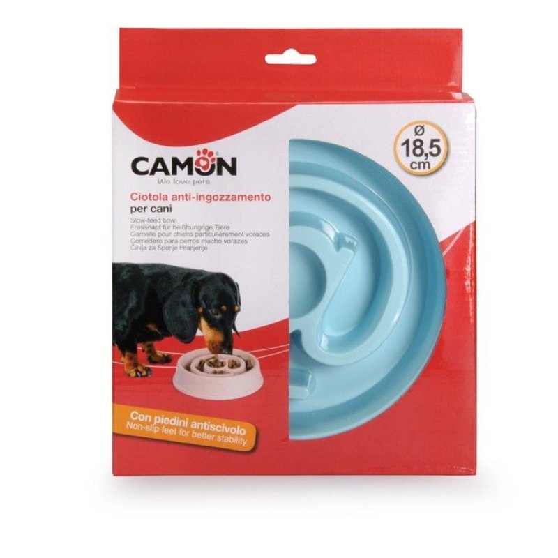 Camon Ciotola Anti Ingozzamento a Spirale per cani