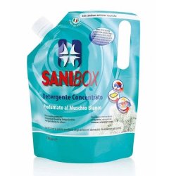 Sanibox Muschio Bianco detergente igienizzante 1 litro