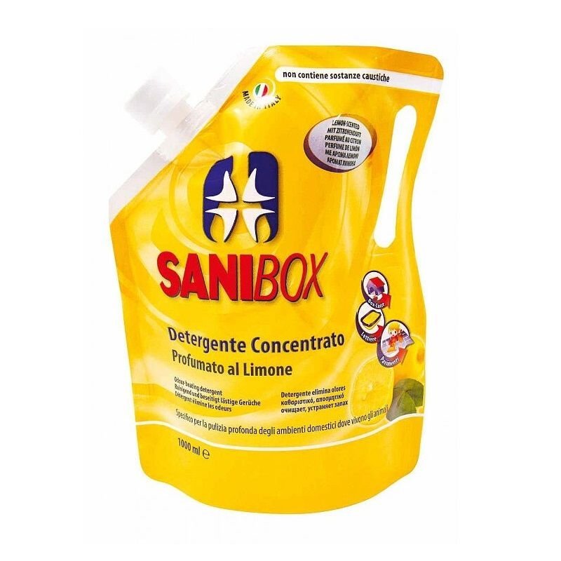 Sanibox Limone detergente igienizzante 1 litro