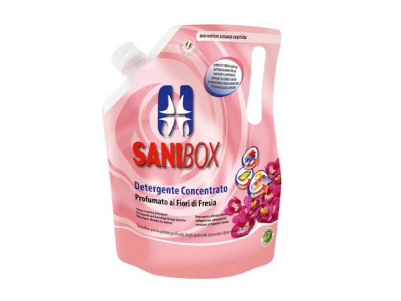 Sanibox Fiori di Fresia detergente igenizzante 1 litro