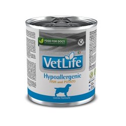 Vet Life Hypoallergenic Fish and Potato 300g umido dietetico cane