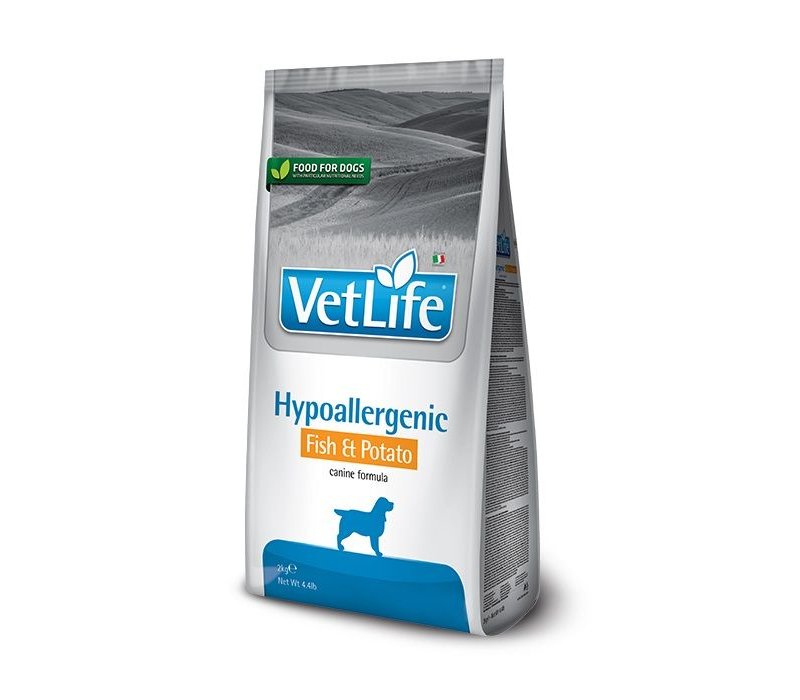 Vet Life Hypoallergenic Fish and Potato crocchette dietetiche cane
