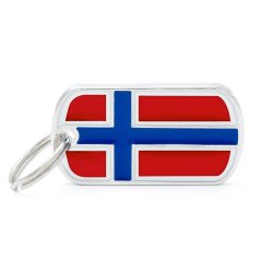Medaglietta Flag Norvegia