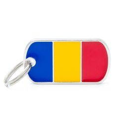 Medaglietta Flag Romania