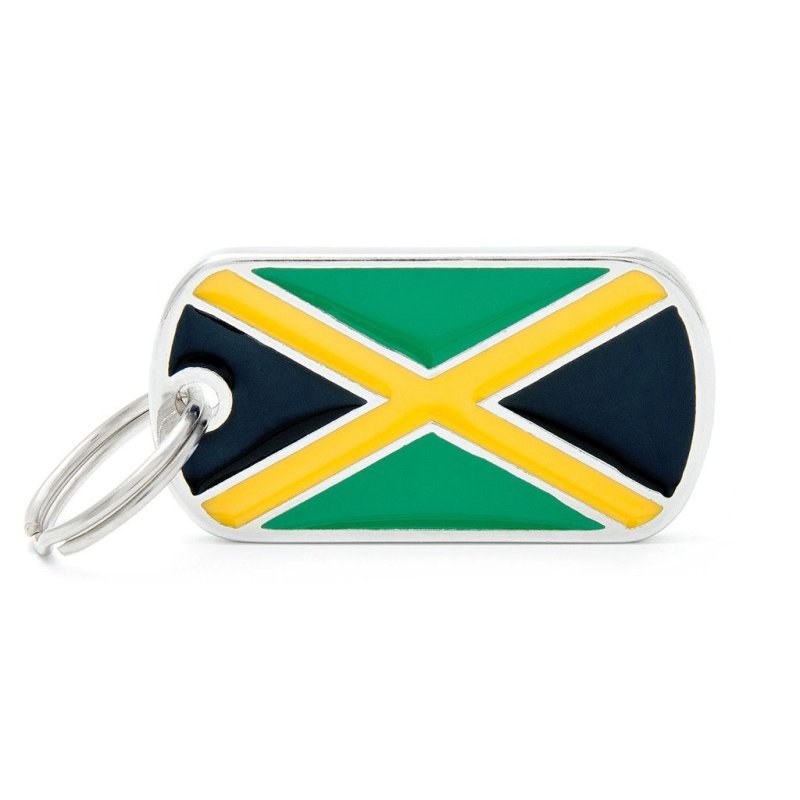 Medaglietta Flag Jamaica