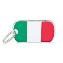 Medaglietta Flag Italia