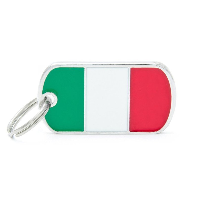 Medaglietta Flag Italia
