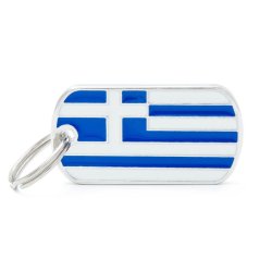 Medaglietta Flag Grecia