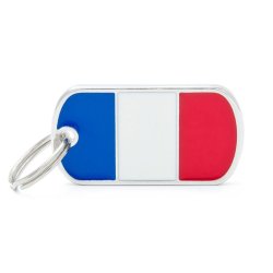 Medaglietta Flag Francia