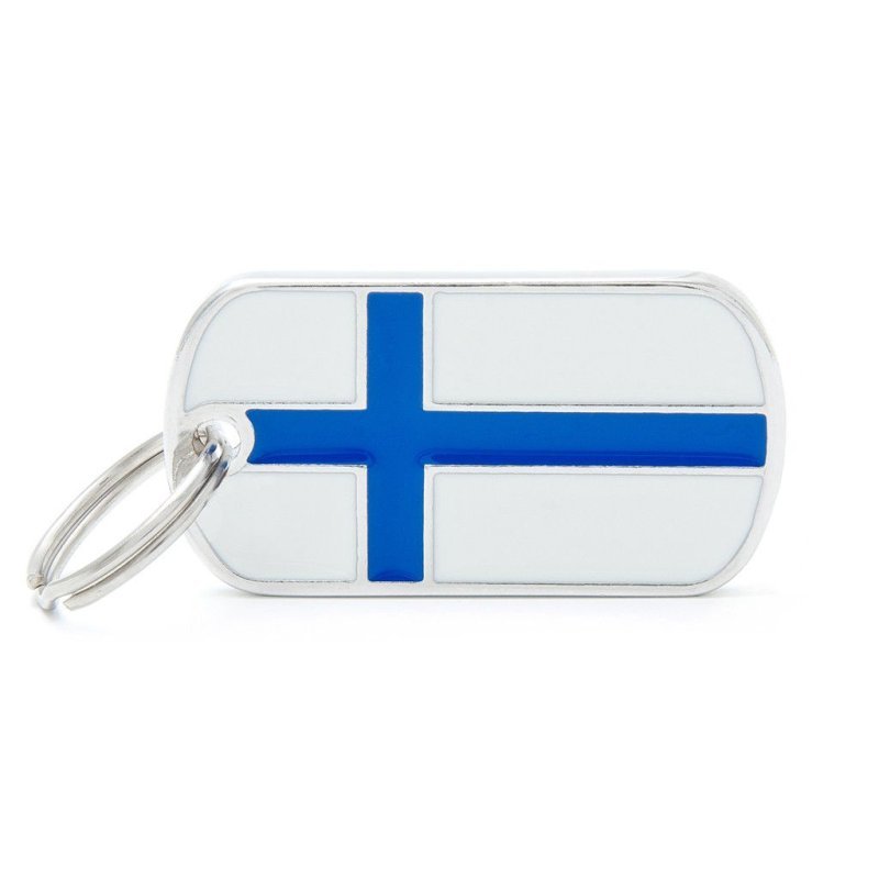 Medaglietta Flag Finlandia