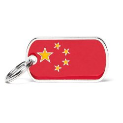 Medaglietta Flag Cina