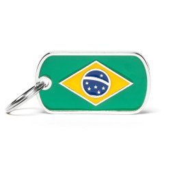Medaglietta Flag Brasile