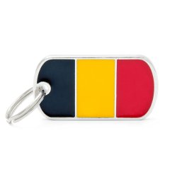 Medaglietta Flag Belgio