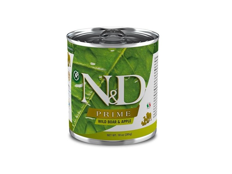 N&D Prime Cinghiale e Mela 285g umido cane