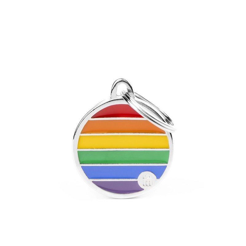 Medaglietta Rainbow Cerchio
