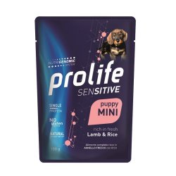 Prolife Puppy Sensitive Mini Agnello e riso 100g umido cucciolo