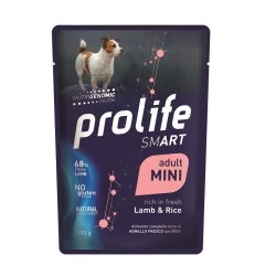 Prolife Adult Mini Agnello e riso 100g umido cane