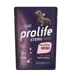 Prolife Sterilised Mini Maiale e riso 100g umido cane sensitive