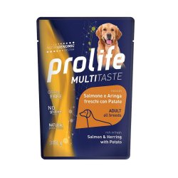 Prolife Adult Salmone Aringa e Patate 300g umido cane