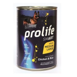 Prolife Adult Pollo e riso 400g umido cane