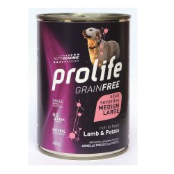 Prolife Adult Agnello e patate 400g umido cane grain free