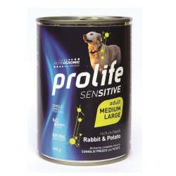 Prolife Adult Coniglio e patate 400g umido cane sensitive