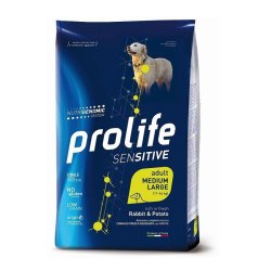 Prolife Coniglio e Patate Medium Large Nutrigenomic crocchette cane