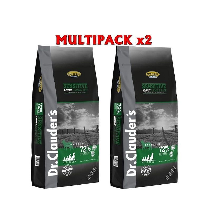 Best Choice Sensitive Lamb & Rice 2x 12,5Kg crocchette cane